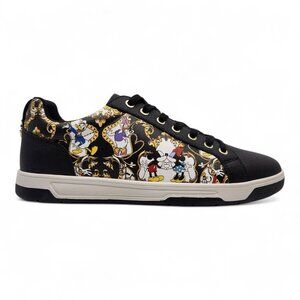 Disney x ALDO | Men’s Black & Gold Character Sneakers